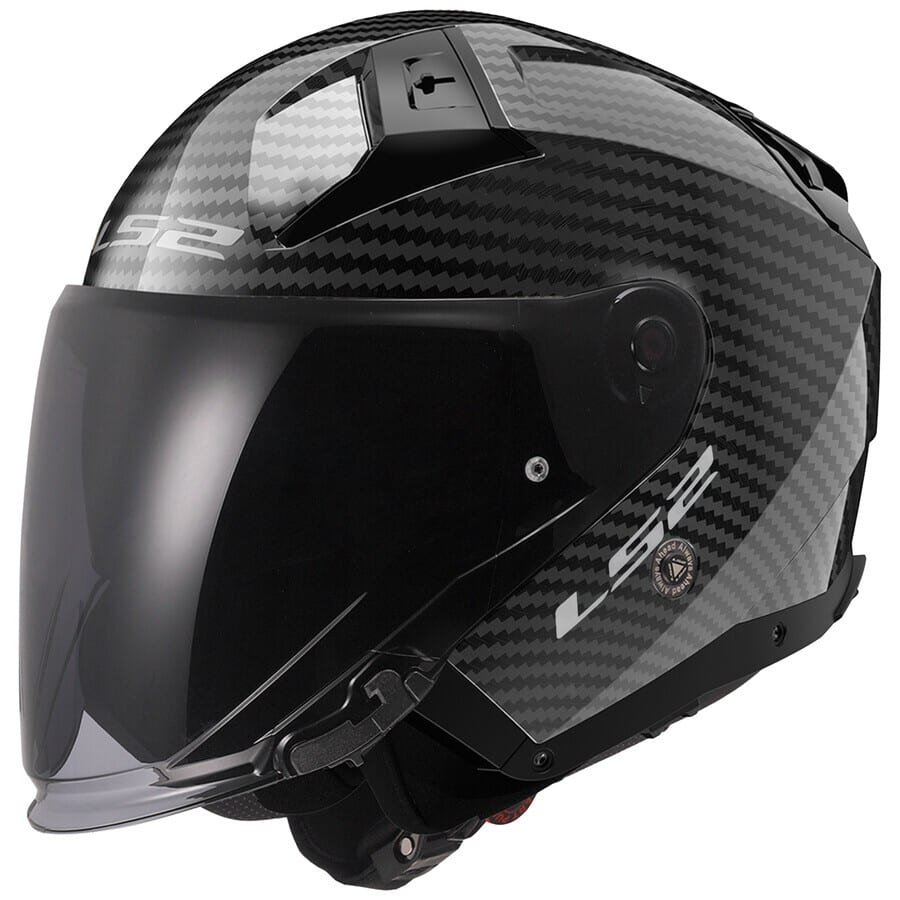 Casco jet LS2 OF603 Infinity II Carbon